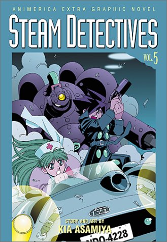 Book cover for Steam Detectives, Vol. 5