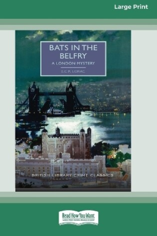 Cover of Bats in the Belfry [Large Print 16 Pt Edition]