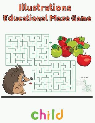 Book cover for Illustrator Educational Maze Game Child