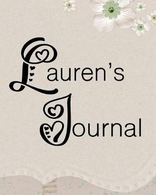 Book cover for Lauren's Journal