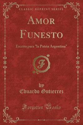 Book cover for Amor Funesto