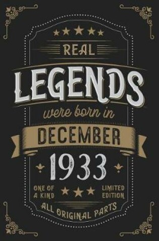 Cover of Real Legends were born in December 1933