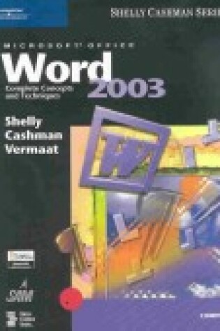 Cover of Microsoft Word 2003 Complete Concepts and Techniques