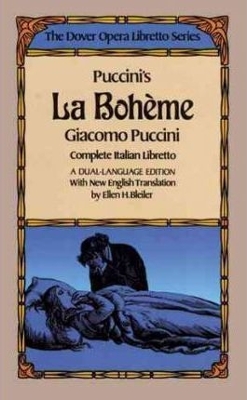 Book cover for Puccini's La Boheme (the Dover Opera Libretto Series)