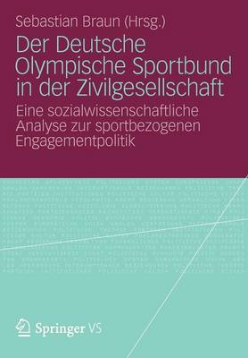 Cover of Der Deutsche Olympische Sportbund in Der Zivilgesellschaft