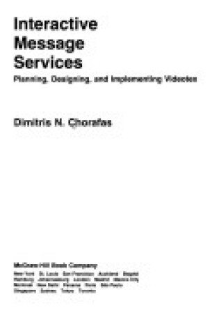 Cover of Interactive Message Services