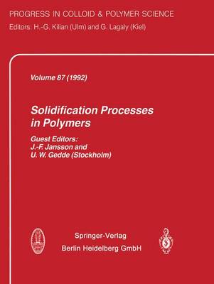 Book cover for Solidification Processes in Polymers