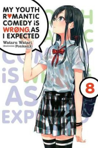 Cover of My Youth Romantic Comedy is Wrong, As I Expected @ comic, Vol. 8 (light novel)