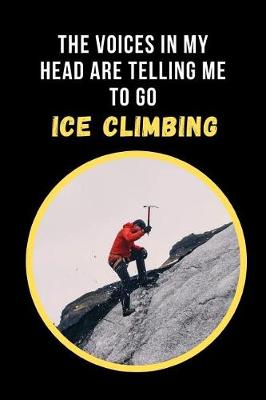 Book cover for The Voices In My Head Are Telling Me To Go Ice Climbing