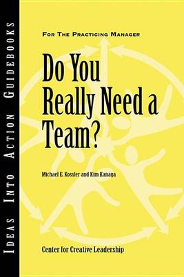 Book cover for Do You Really Need a Team?