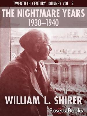 Book cover for The Nightmare Years, 1930-1940
