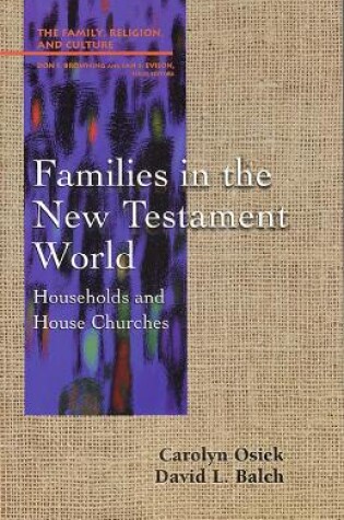 Cover of Families in the New Testament World