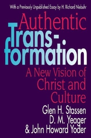 Cover of Authentic Transformation