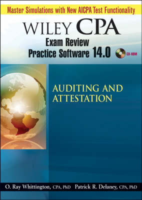 Book cover for Wiley CPA Examination Review Practice Software-Audit 14.0