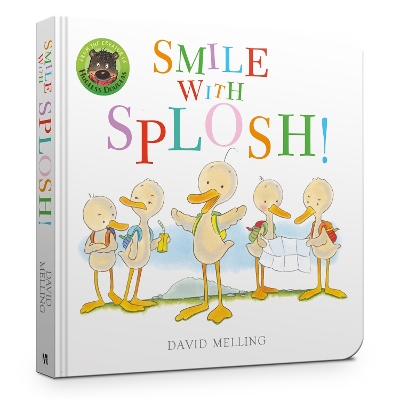 Book cover for Smile with Splosh Board Book