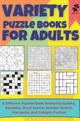 Cover of Variety Puzzle Book For Adults