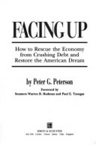 Cover of Facing up to Tough Choices