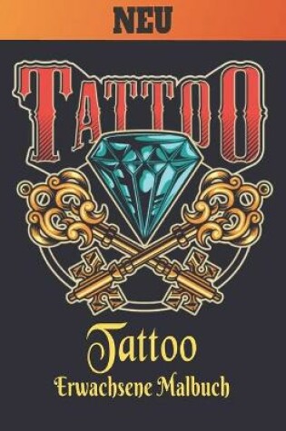 Cover of Tattoo Erwachsene Malbuch