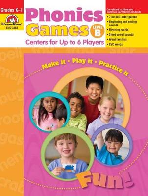 Book cover for Phonics Games Level B