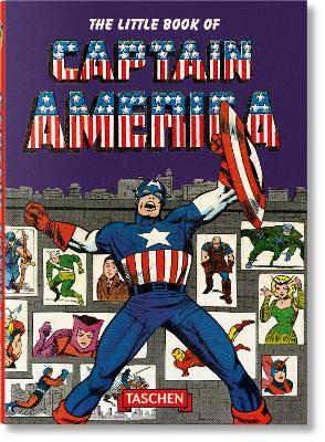 Book cover for The Little Book of Captain America