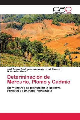 Book cover for Determinación de Mercurio, Plomo y Cadmio