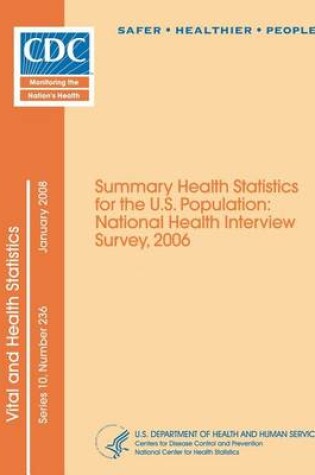 Cover of Vital and Health Statistics Series 10, Number 236