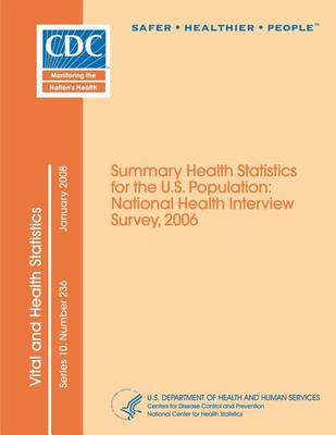 Book cover for Vital and Health Statistics Series 10, Number 236