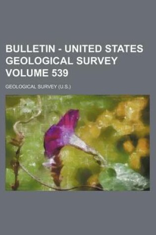 Cover of Bulletin - United States Geological Survey Volume 539