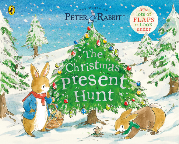 Book cover for Peter Rabbit The Christmas Present Hunt