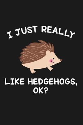 Book cover for I Just Really Like Hedgehogs Ok