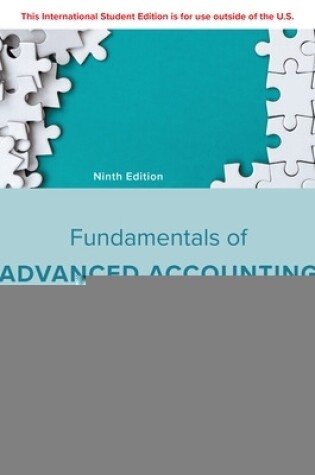 Cover of Fundamentals of Advanced Accounting ISE