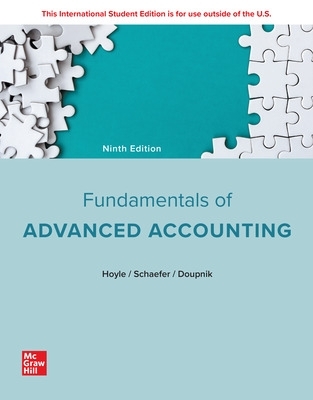 Book cover for Fundamentals of Advanced Accounting ISE