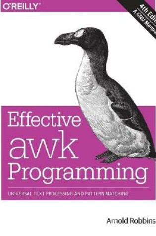 Cover of Effective AWK Programming, 4e