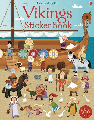 Book cover for Vikings Sticker Book