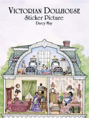 Book cover for Victorian Dollhouse Sticker Picture