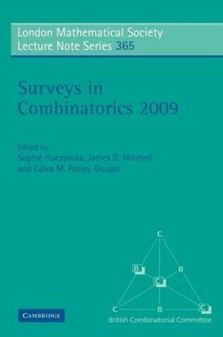 Cover of Surveys in Combinatorics 2009