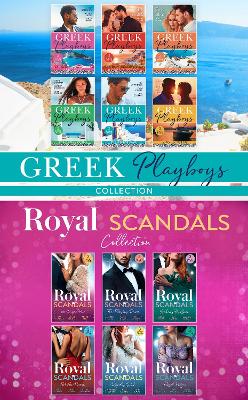 Book cover for The Greek Playboys And Royal Scandals Collection
