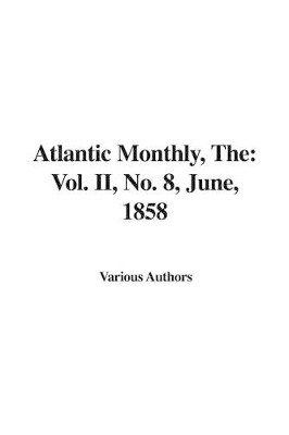 Cover of The Atlantic Monthly