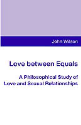 Book cover for Love between Equals