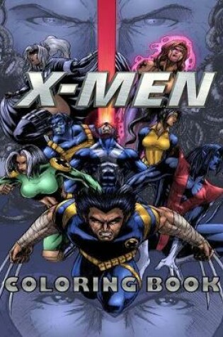 Cover of X-MEN coloring book