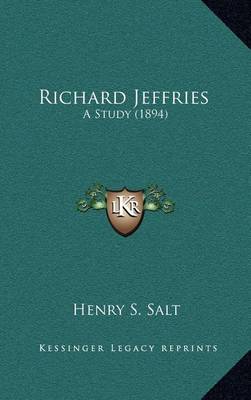 Book cover for Richard Jeffries