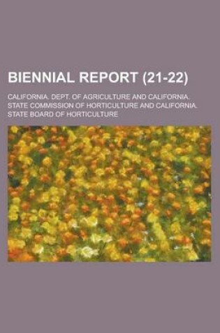 Cover of Biennial Report (Volume 21-22)