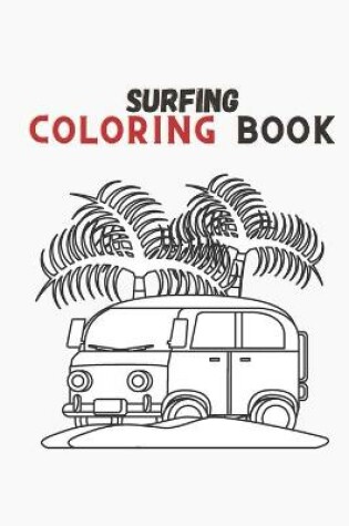 Cover of surfing journey coloring book