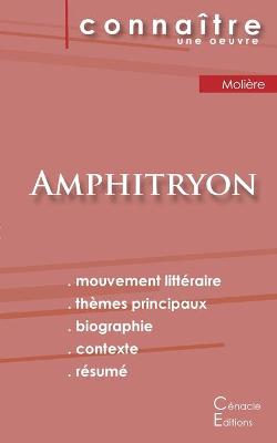 Book cover for Fiche de lecture Amphitryon de Moliere (Analyse litteraire de reference et resume complet)