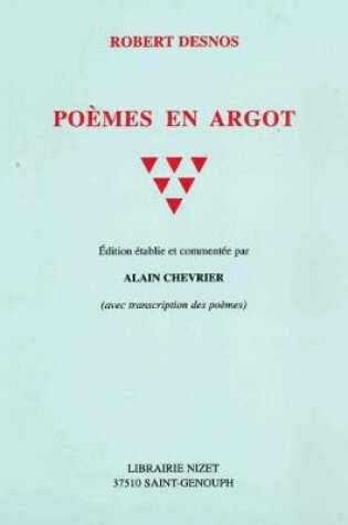 Cover of Poemes En Argot