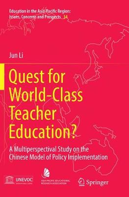 Book cover for Quest for World-Class Teacher Education?