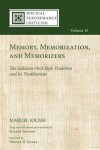 Book cover for Memory, Memorization, and Memorizers