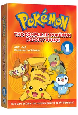Book cover for The Complete Pokemon Pocket Guide, Vol. 1