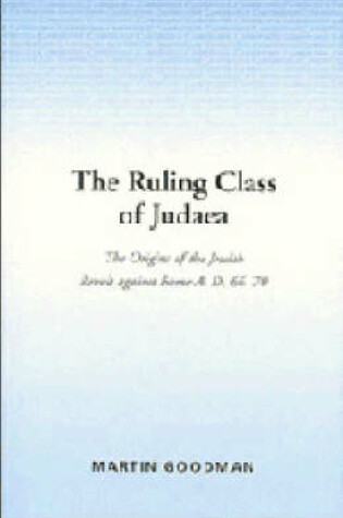 Cover of The Ruling Class of Judaea