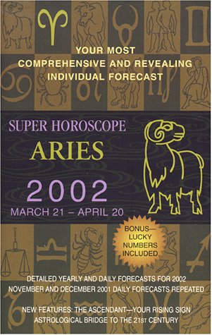 Book cover for Super Horoscope: Aries 2002